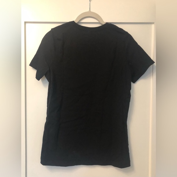 Black w/ jewel “Bride’s Crew” scoop-neck short sleeve T-shirt (size S) - Picture 2 of 6